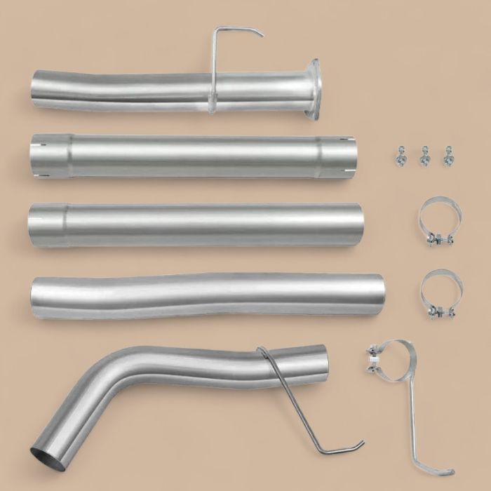 Cummins 4'' Installer Series Race Pipe Compatible for Cummins Engine 6.7L Dodge Truck Ram 2500 Ram 3500 2013-2019