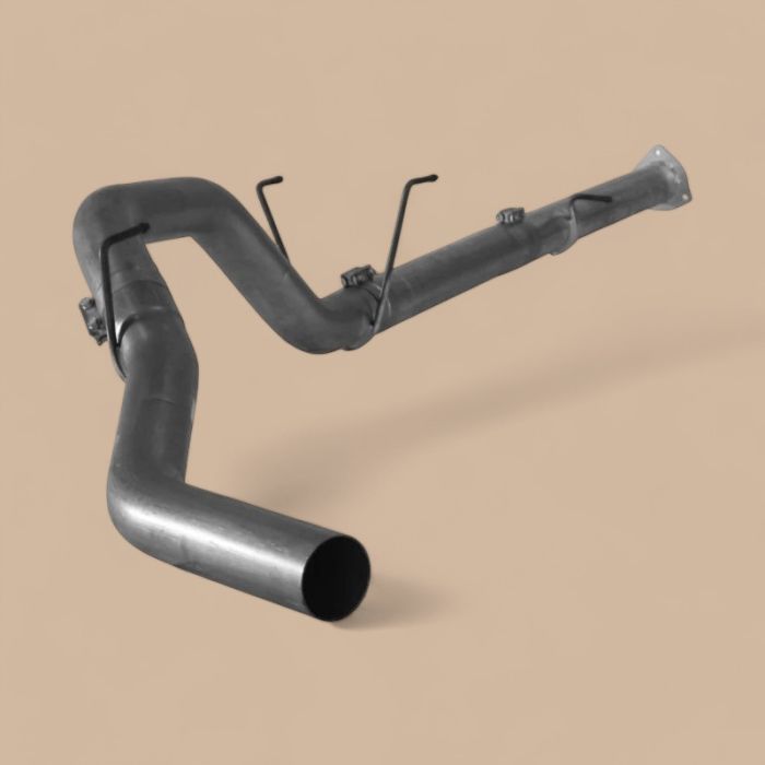 Cummins 4'' Down-pipe Back Exhaust System Without Muffler Compatible for Cummins Engine 6.7L Dodge Truck Ram 2500 Ram 3500 2013-2018