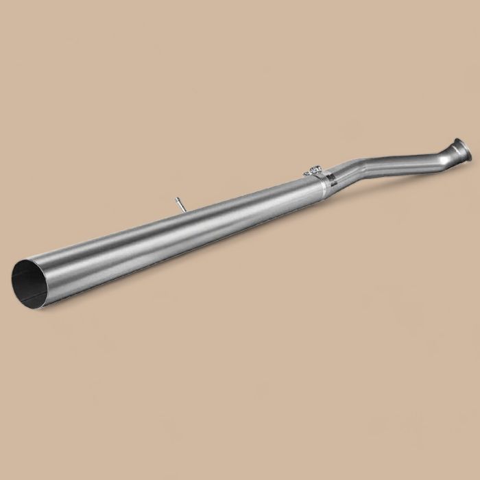 Cummins 4'' Cat and DPF Delete Race Pipe Compatible for Cummins Engine 6.7L Dodge Truck Ram 2500 Ram 3500 2007.5-2012