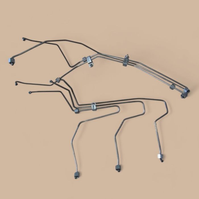 Deutz High Pressure Pipe 04225718 Compatible for Deutz Engine BF6M1015 BF6M1015C BF6M1015CP BF6M1015M BF6M1015MC