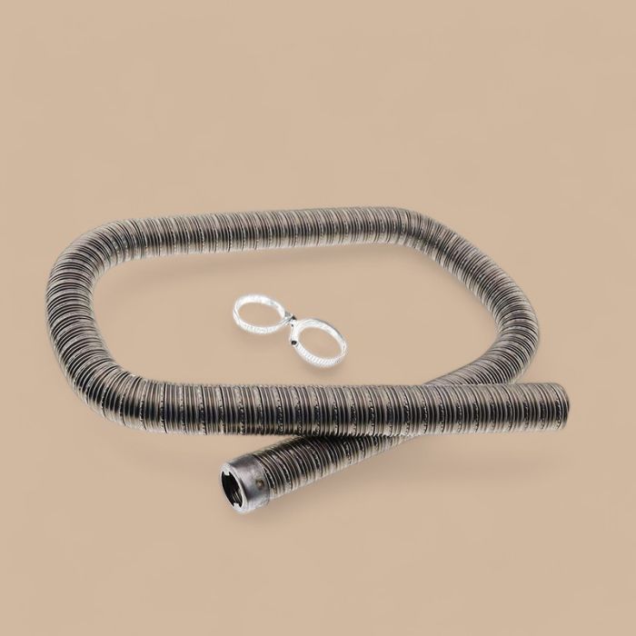 Webasto 24mm Stainless Steel Exhaust Pipe(1m) 36061296 90394 with Clamps Compatible for Webasto Eberspacher