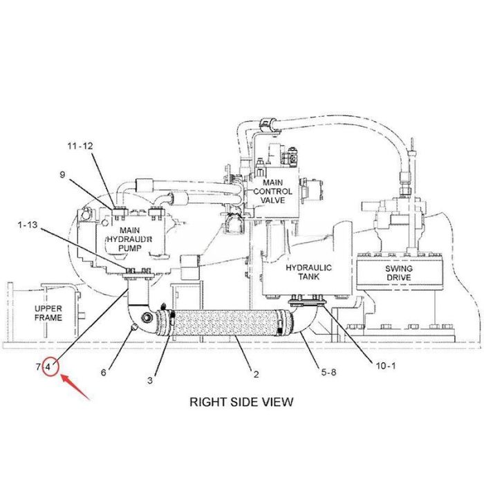Caterpillar Tube 245-5285 Compatible for Caterpillar CAT 320D Excavator C6.4 3066 Engine