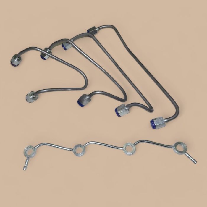 Kubota Fuel Pipe Set Compatible for Kubota Engine V1305 Tractor B2710 B2910 B3000 B3030 B3200 B3300 B7800