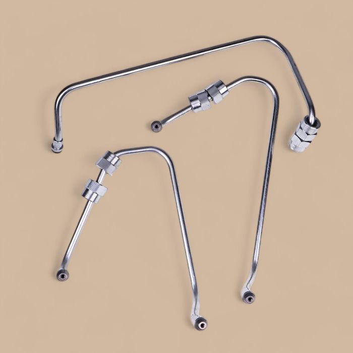 Kubota Fuel Injector Pipe Set Compatible for Kubota Engine D1102 D1302 D1402 D1100 DH1101 D1301