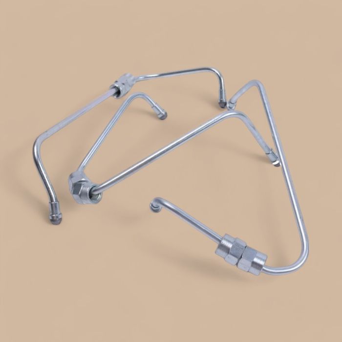 Kubota Fuel Injector Pipe Set Compatible for Kubota Engine D1402 Bobcat Skid Steer Loader 643 645 743