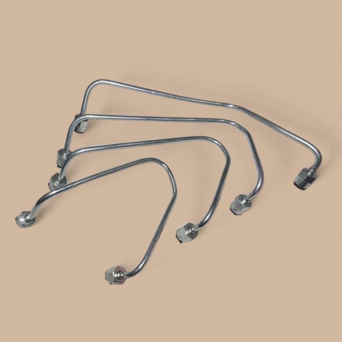 Kubota Fuel Injector Pipe Set Compatible for Kubota Engine V1702 Bobcat Skid Steer Loader 645 743