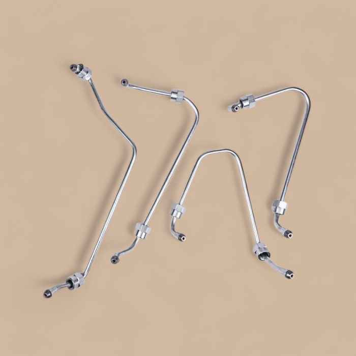 Kubota Fuel Injector Pipe Set Compatible for Kubota Engine V1702 V1902 V1500 V1501