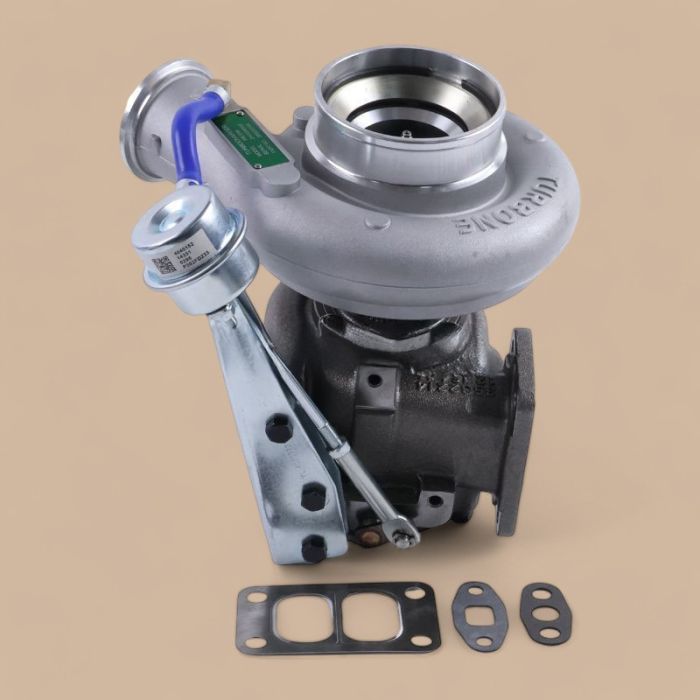 New Holland Turbo HX35W Turbocharger 2852375R Compatible for Cummins Iveco Engine CASE 621D New Holland LW130.B W130 W130TC