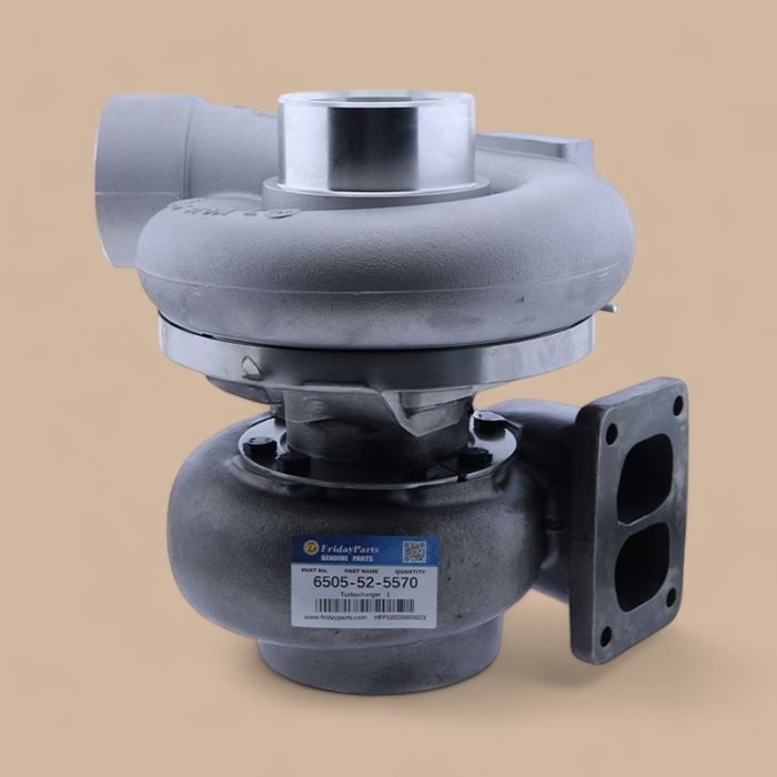 Komatsu Turbo KTR110-L87B Turbocharger 6505-52-5570 Compatible for Komatsu Engine SA6D170E-2 Excavator PC1100-6 Loader WA600-3