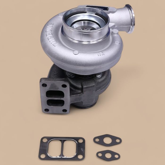 Cummins Turbo HX35 Turbocharger 3595158 3595157 4038475 Compatible for Cummins 6BT 6BTA 6BTAA 5.9L Engine Komatsu PC200-7 Excavator