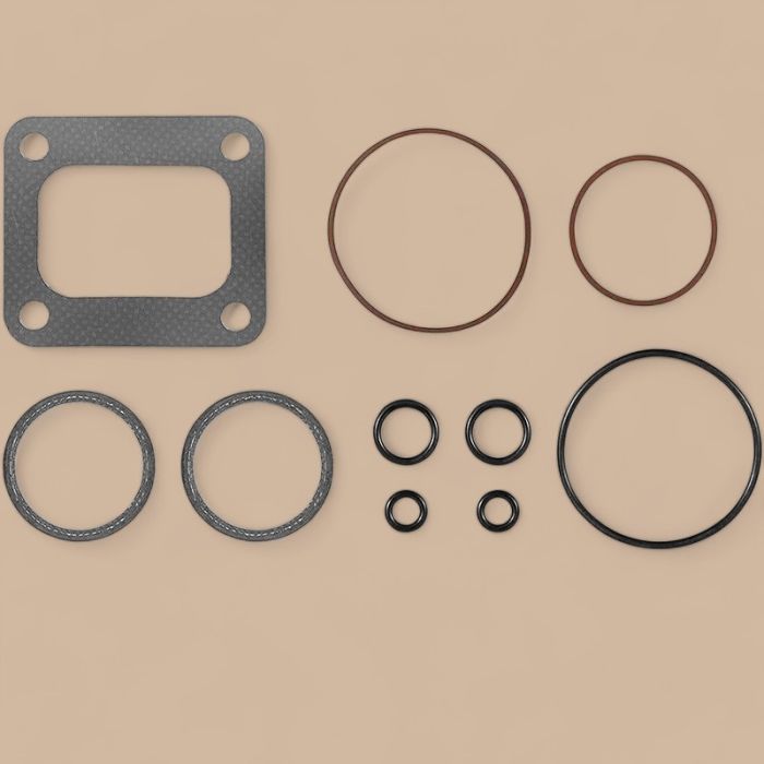 Ford Turbo Mounting Gasket Set & Turbo Pedestal O-Ring Seal Gaskets 72468 Compatible for Ford F59 F650 F750 F-250 F-350 F-450 F-550