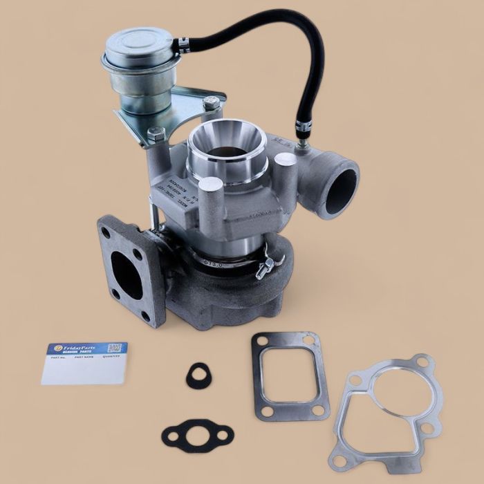 Cummins Turbocharger 377-10510 Compatible for Cummins B3.3 4BT3.3 Engine Hitachi EX80 Excavator