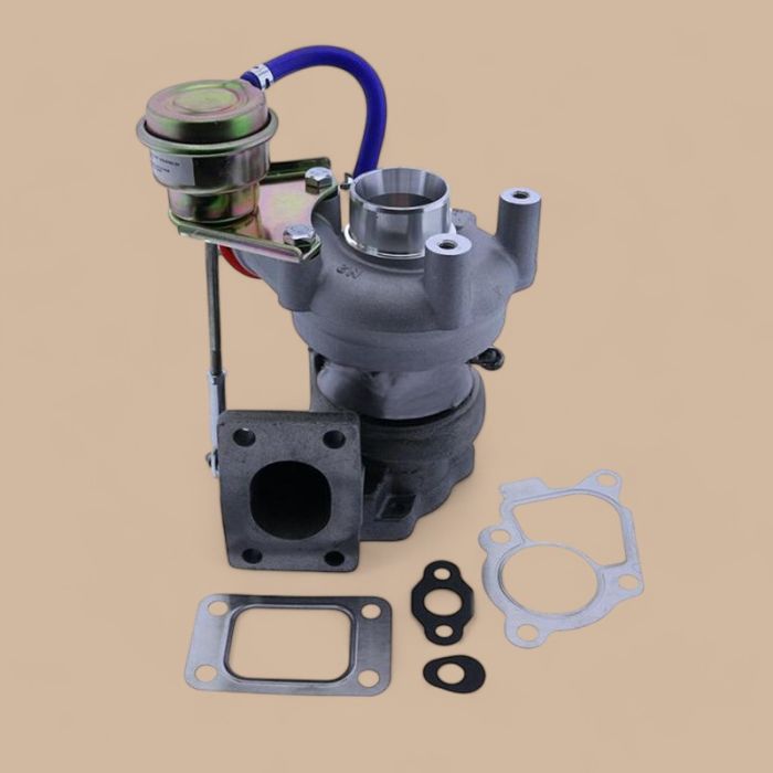 Kubota Turbo TD04L4 Turbocharger 1J751-17013 Compatible for Kubota Engine V3307 Tractor M6040F-1 M6040DT-1 M7040DT-1 M7040SUHD