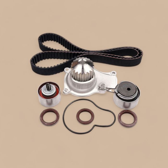 Chrysler Water Pump Timing Belt Kit TCKWP265A Compatible for Chrysler Sebring Voyager Dodge Stratus Jeep Liberty Wrangler