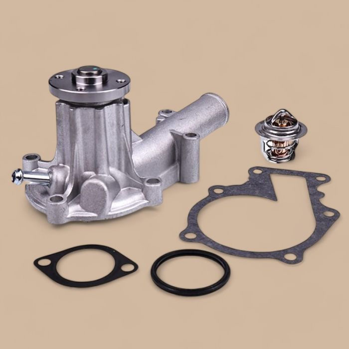 Kubota Water Pump with Thermostat Kit 4165525 556412 4134370 Compatible for Kubota Engine D1105 D1105-E4B Jacobsen Fairway Mower SLF1880 LF510