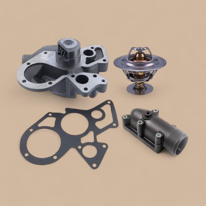 JCB Water Pump With Thermostat & Housing 02/202510 02/100192 02/200148 Compatible for JCB Backhoe Loader 2CX