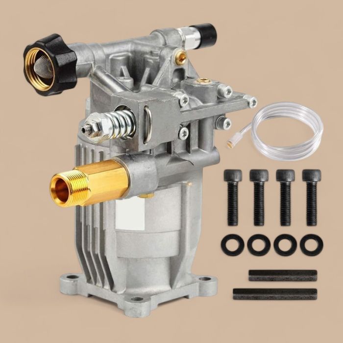 Aftermarket Homelite 520004 Pressure Washer Pump 2.5GPM@3400 PSI 3/4 Hollow Shaft