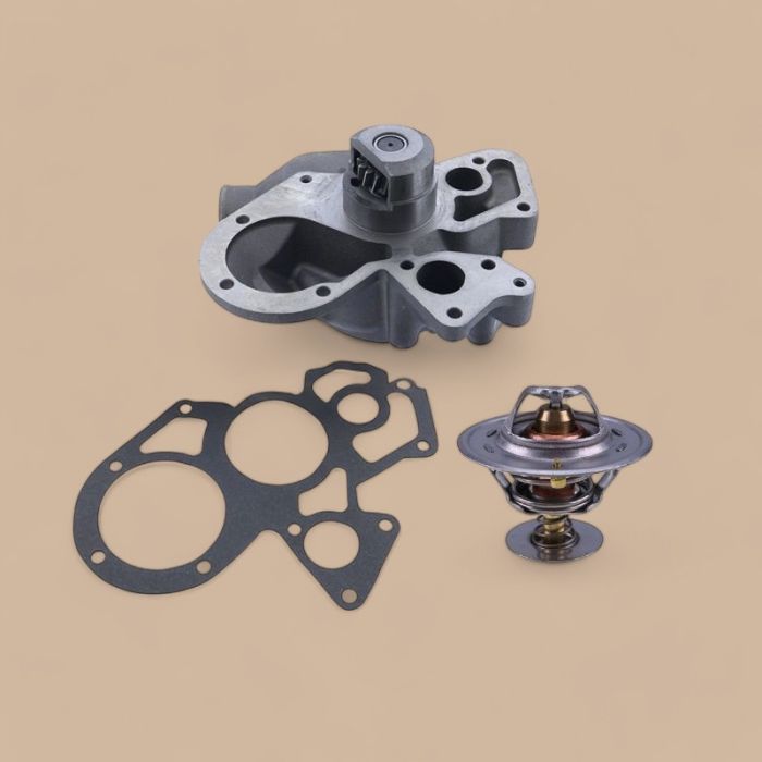 Caterpillar Water Pump With Thermostat 172-7207 4W-8063 Compatible for Caterpillar CAT Engine 3054 3056 Excavator M312 M315