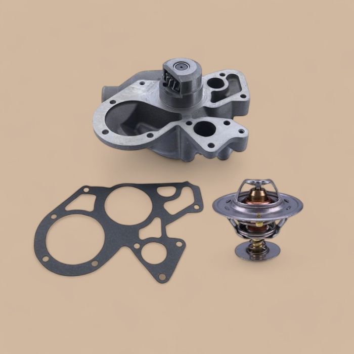 Perkins Water Pump With Thermostat U5MW0154 2485613 Compatible for Perkins Engine 1004-40T 1006-60T 1006-60TW