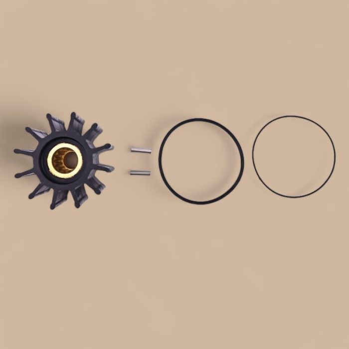 Caterpillar 12 Blade Water Pump Impeller 109-5324 18000K Compatible for Caterpillar CAT Marine Engine 3176B 3406E 3196 3406C 3176C C-12