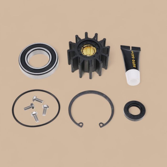 Volvo Rebuild Kit of Water Pump 21214599 21214596 Compatible for Volvo Penta Engine 4.3 5.0 5.7