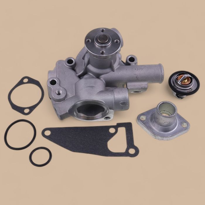 Yanmar Water Pump & Thermostat With Cover 119540-42000 Compatible for Yanmar Engine 3TNV76 2TNV70-ASA 2TNV70-HGE 2TNV70-NMB