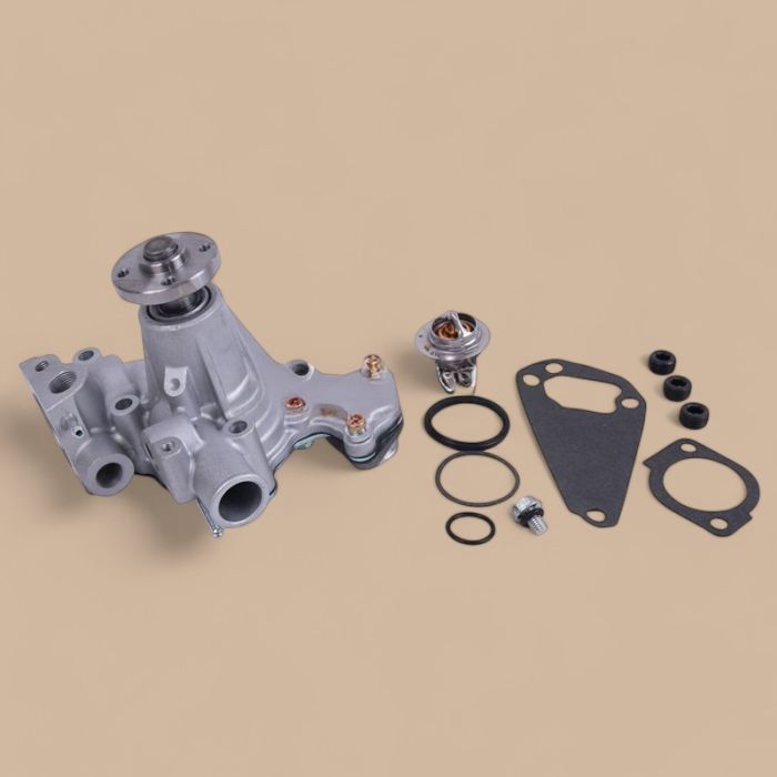 Yanmar Water Pump With Gasket & Thermostat 119802-42000 Compatible for Yanmar Engine 3TNV82A 3TNV82A-BDCRT 3TNV82A-BDSAC