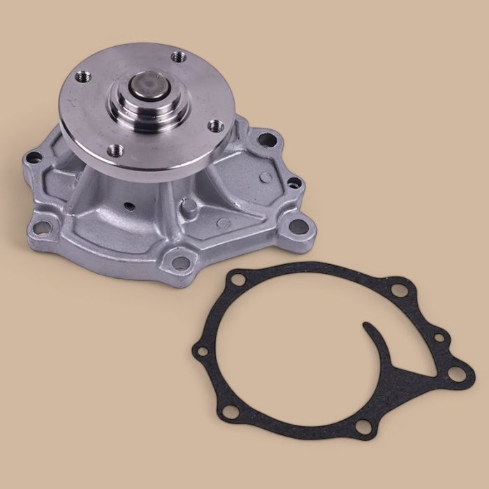 Nissan Water Pump With Gasket 8761949 Compatible for Nissan Engine K21 K25 H15 H25 H20 II Kalmar AC P30AX P35AX C30AX C40BX C50BX Komatsu FG20-12 FG20-14 FG25-14 Forklift