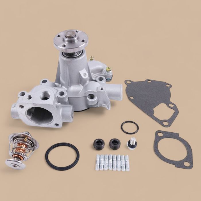 Yanmar Water Pump & Thermostat 119802-42000 129155-49800 Compatible for Yanmar Engine 3TNV82A-BDCB 3TNV82A-BDCRT 3TNV82A-BDSAC