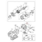 Yanmar 12V 55A Alternator 119626-77210 119626-77220 Compatible for Yanmar Engine 3TNV70 3TNV76 3TNE88 3TNV88 3TNV88F 4TNE84 4TNV88 4TNE88 4TNE94 4TNV94