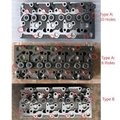 Kubota Engine V2203 V2203-EB V2203-M-E2B V2203-E2B Complete Cylinder Head With Full Gasket Kit Compatible for Kubota
