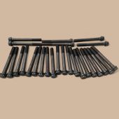 Isuzu 1 Set Cylinder Head Bolt Compatible for Isuzu Engine 6WG1 6WF1
