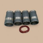 Liebherr 4 Pcs Cylinder Liner 9884842 Compatible for Liebherr Engine D924 D924TI Excavator 904 914 924 934 944 954B