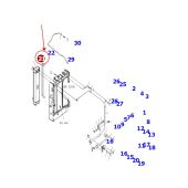 Komsatu Aftercooler 203-01-71110 2030171330 Compatible for Komsatu Excavator PC130-7 PC130-7K