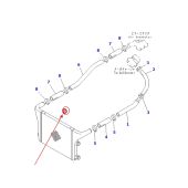 Komsatu Aftercooler 6223-63-4200 6223634200 Compatible for Komsatu Engine SAA6D108E-2A Excavator PC300-6 PC300-6Z PC300LC-6Z PC340NLC-6