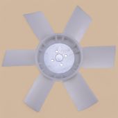 Kubota 6 Blades 330mm Pusher Fan 15547-74113 Compatible for Kubota Engine D905 D1005 D1105 D1305