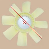 Komatsu For Komatsu WB140-2 WB150-2 Fan Cooling YM123910-44742