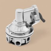 Chevrolet 3/8"NPT-Fitting High Volume Mechanical Chrome Fuel Pump PCE146.1007 Compatible for Chevrolet SBC Engine 350