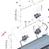 Cummins Flexible Hose 3635130 Compatible for Cummins Engine QSK60