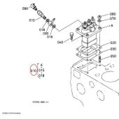 Kubota Fuel Injection Pump Assembly 1G880-51010 Compatible for Kubota Engine D1403
