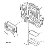 John Deere Fuel Injection Pump 729428-51370 Compatible for Yanmar Engine 4TN82-RJE John Deere Tractor 3325 3365