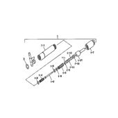 Mitsubishi 4 PCS Denso Fuel Injector 093500-6440 ME013581 Compatible for Mitsubishi Engine 4D34