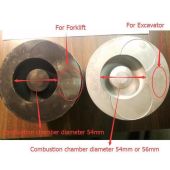 Doosan STD Piston Kit with Ring Compatible for Doosan Daewoo Engine DB58 DB58T DB58TIS