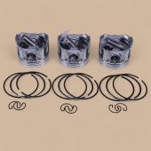 Kubota 1 Set Piston & Piston Ring STD Compatible for Kubota Engine D782