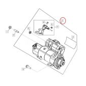 John Deere 12V 11T Starter Motor RE546860 Compatible for John Deere Engine 3029 4045 4039 Tractor 5076E 5082E 5200 5300 5425 6100E 5715