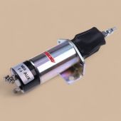 Perkins 12V 3 Terminals Shutdown Stop Solenoid 2848231 Compatible for Perkins Engine 4.108 4.165 T6.3544 6.3544