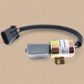 Isuzu Stop Solenoid 332-J5060 Compatible for JCB 3CX 4CX Excavator Stopper Motor 12 Volt Isuzu Engine