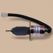 Yanmar Fuel Shut Off Solenoid 425-36117 Compatible for Yanmar Engine 4TNE106 4TNE106T Gehl Skid Loader SL7600 SL7800