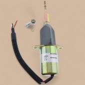 Navistar Fuel Injection Control Fuel Shutoff Solenoid 1821020C91 24V Compatible for Navistar Perkins Engine 1036-8T 1306-9T