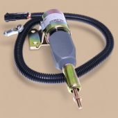 Cummins 24V Fuel Shutoff Solenoid 6735-81-9160 Compatible for Cummins Engine 6BT5.9 Komatsu Excavator PC200